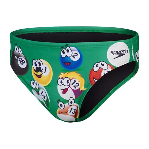 Speedo | Men's Swimming Trunks | Green/Orange | SportsDirect.com