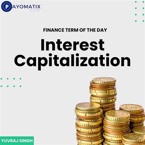 How interest capitalization can benefit borrowers | Yuvraj Singh posted ...