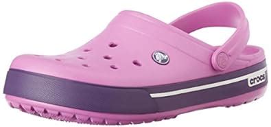 Buy crocs Unisex Crocband II.5 Wild Orchid and Royal Purple Rubber ...
