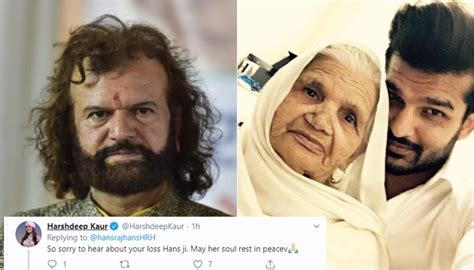 Punjabi Celebs Mourn The Death Of Hans Raj Hans’s Mother ...