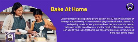 BAKE AT HOME | Cake Mix Powder 480 Gm | 100% Vegetarian| Eggless ...