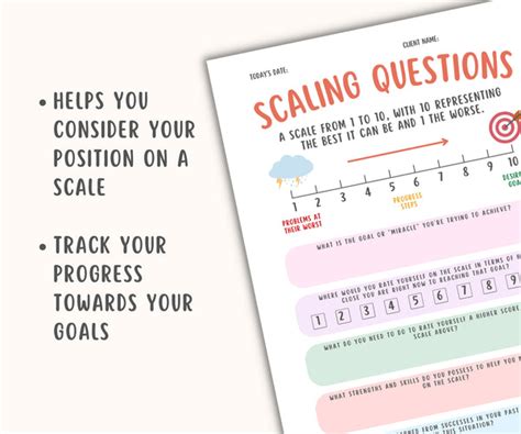 Scaling Questions Worksheet – MindSpace