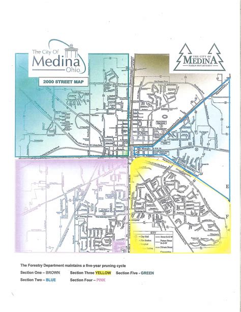 Street Map Of Medina Ohio | Maps Of Ohio
