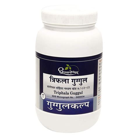 Buy Dhootapapeshwar Triphala Guggul, 60 Tablets | 19 Minutes Delivery ...