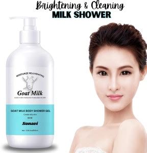 Sonavi Goat milk shower gel body wash for Anti-inflammatory (pack of 1 ...