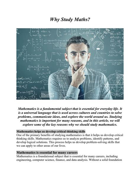 Why Study Math 的图像结果