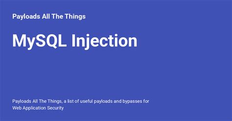 Image result for MySQL SQL Injection