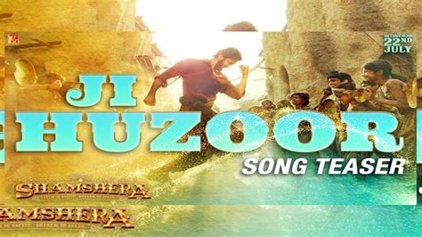 Shamshera Song: 'जी हुज़ूर' काज़ा के कैदियों को महसूस होने वाला एक ...