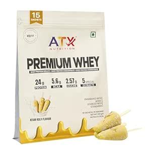 ATX Nutrition Premium Whey Protein Powder Isolate + Concentrate ...