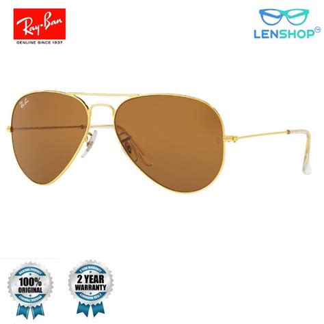 Rayban RB3025I L9797-58 brown gold - Lenshop provide affordable ...