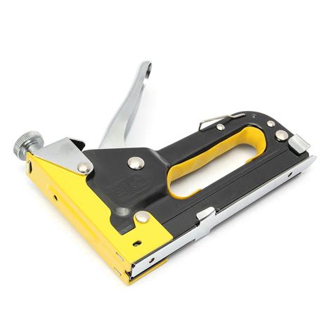 MEZON Heavy Duty 3 Way Hand Tacker Staple Rapid Gun U/T/M Nails ...