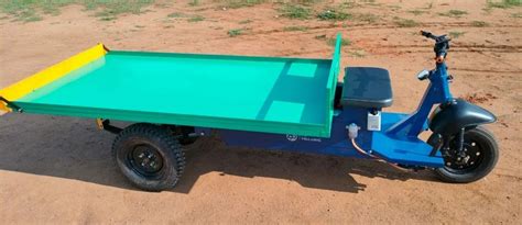 E-Rickshaw Loader and Utility Vehicle - 2 Seater cargo Electric Vehicle ...