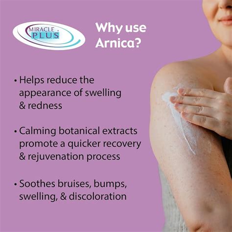 MiraclePlus Miracle Plus Arnica Cream Bruise Relief Lotion For India | Ubuy
