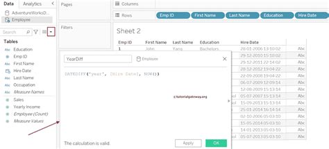 Image result for DateDiff Tableau