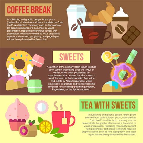 Coffee and tea banners collection | Free Vector