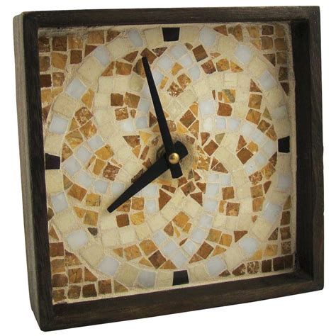 Antiquity Mosaics Wall/Desk Clock Kit : Amazon.in: Home & Kitchen
