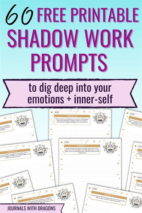 Image result for Free Printable Shadow Work Prompts