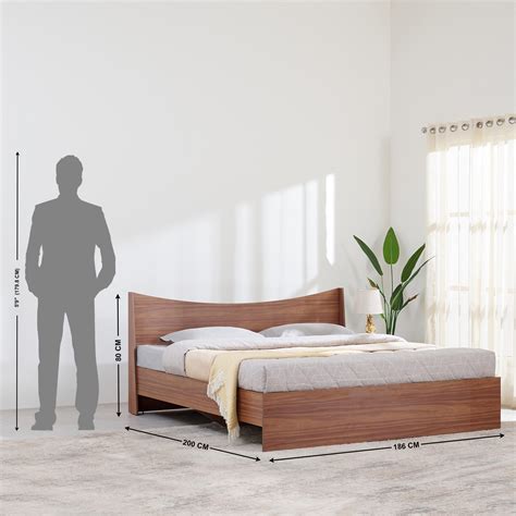 Buy Helios Alton King Bed with Bedside Table from Alton by Home Centre ...