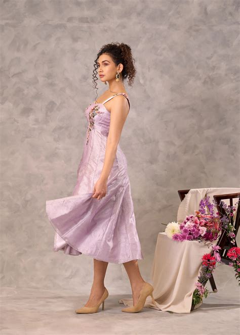 LAVENDER SUMMER | CORSET DRESS BY ARCHANA KARTHICK