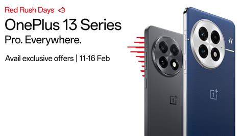 OnePlus Announces Red Rush Days Sale: Top Deals On OnePlus 13, Nord 4 ...