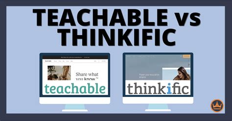 Thinkific vs. Teachable: Side-by-Side Review [+ Video]
