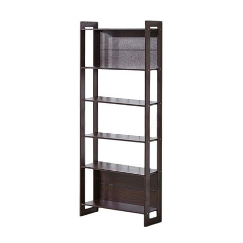 Danube Home Catriona 4 Layer Bookshelf - Brown : Amazon.in: Home & Kitchen