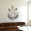 Decals Design 'Modern Elegant Ganesha God' Wall Sticker (PVC Vinyl, 50 ...