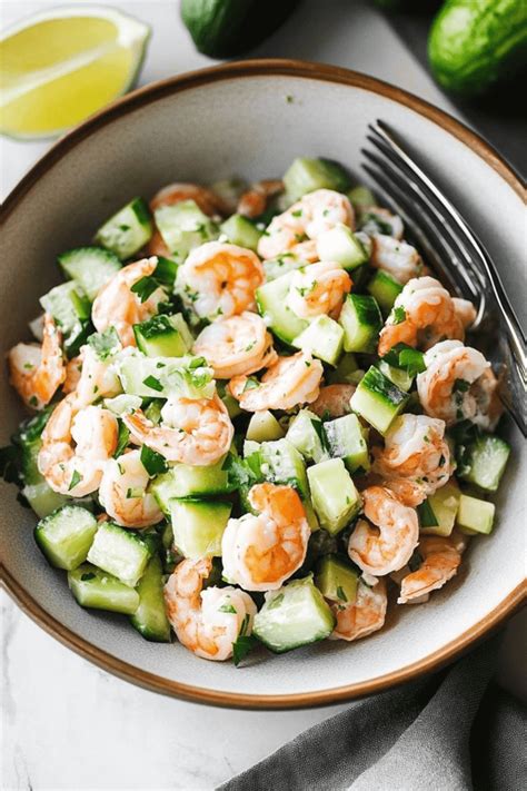 Cucumber Shrimp Salad - Superb Recipe