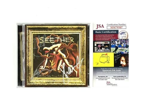 Image result for Seether Signed CD