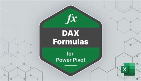 DAX Formulas PowerPivot 的图像结果
