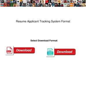 Image result for Resume Tracking System