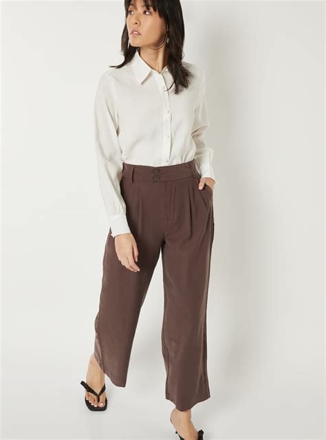 Buy Women Solid Regular Fit Semi Formal Shirt Online at just Rs. 899.0 ...