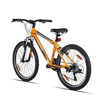 Buy Firefox Bikes Cyclone-24T, 21 Speed ,MTB Mountain Bike (Orange ...