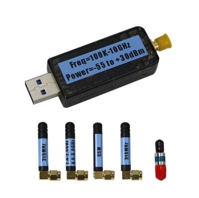 USB RF Power Meter V3.0 100K-10GHz RF Power Meter with Display ...