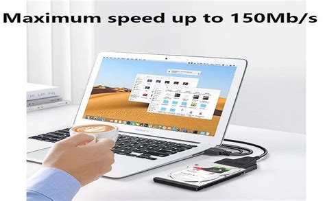 VOOCME USB to SATA Adapter,Hard Drive Adapter Cable, SATA to 3.0 ...