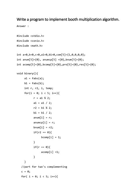 Image result for Booth Algorithm