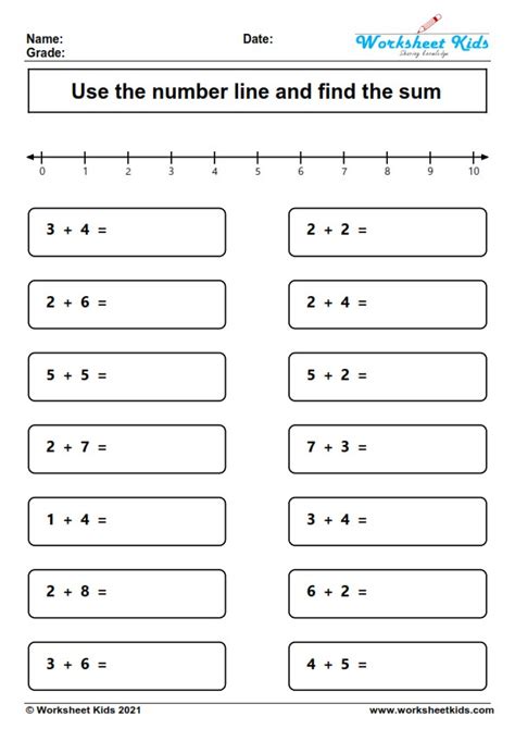 Image result for Using Number Lines for Addition