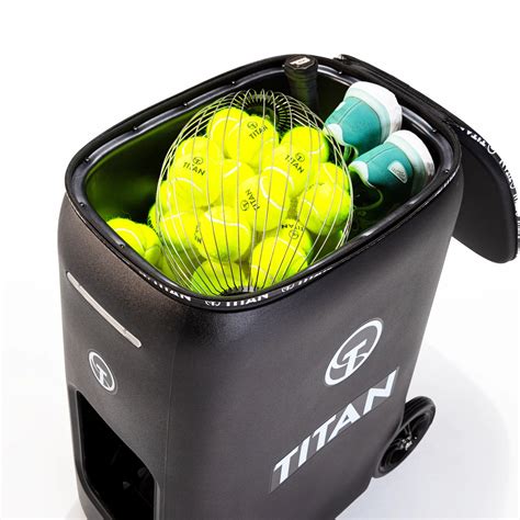 Titan ONE Tennis Ball Machine at PitchMachinePros.com