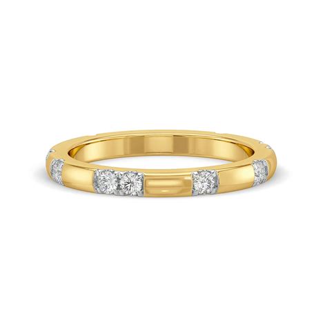 Buy Nelly Daily Wear Lab Grown Diamond Band Online At Emori