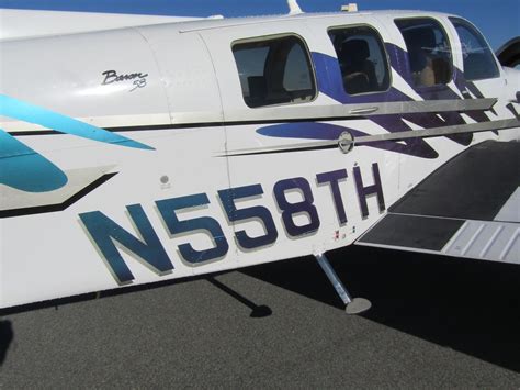 N558TH Beechcraft 58 Baron - Carolina Aircraft, Inc. S/N TH-2000