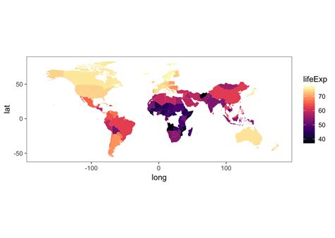Ggplot Map 的图像结果