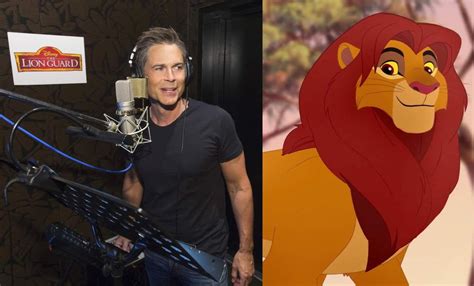 Lion guard simba with his voice actor by aliciamartin851 on DeviantArt