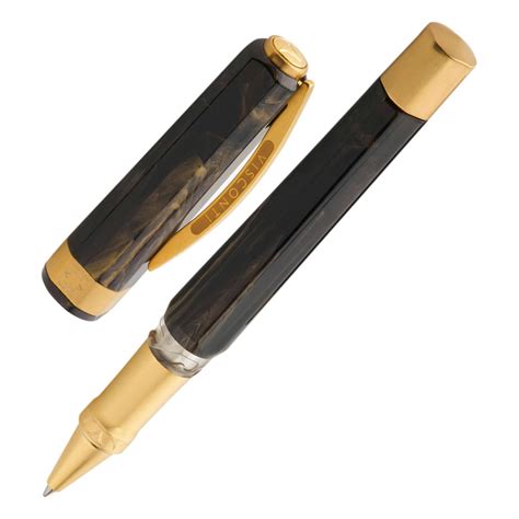 Visconti Opera Gold Black Roller Ball Pen | Buy Online | Visconti – Makoba