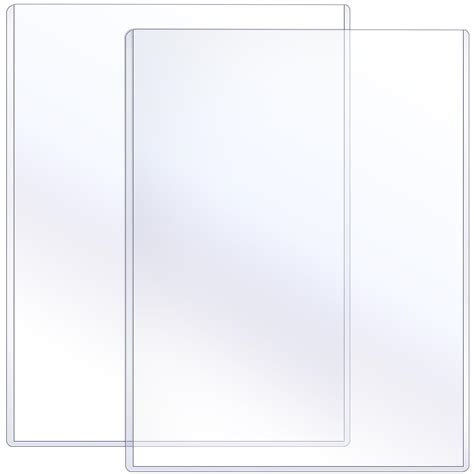 Sherr 2 Pieces 18 x 24 Inches Rigid Print Protectors Clear Hard Plastic ...