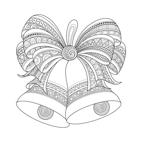 Christmas Coloring Pages for Adults – Printable Coloring Pages. FREE