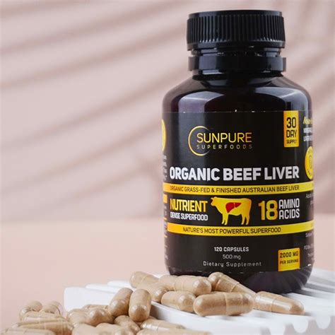 Primal Graze™ Vitality – Organic Grass Fed Beef Liver Capsules | Iron Supplements Australia ...