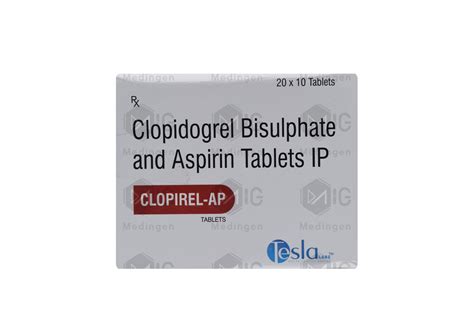 Clopirel AP Tablet : View Uses, Side Effects, Price & Substitutes