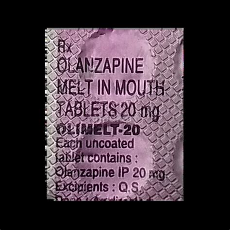 OLIMELT 20MG TABLET 10'S : View Price, Combination and Alternatives ...