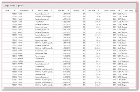 Image result for Forms DataGrid