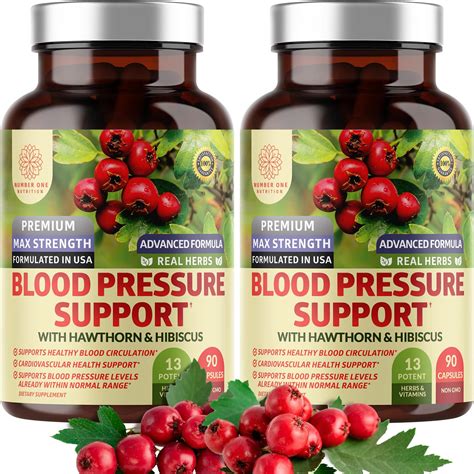 Amazon.com: Medicine Man Plant Co. Blood Pressure Support 120 Capsules ...